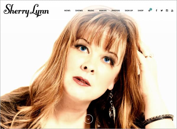 Sherry Lynn Music website